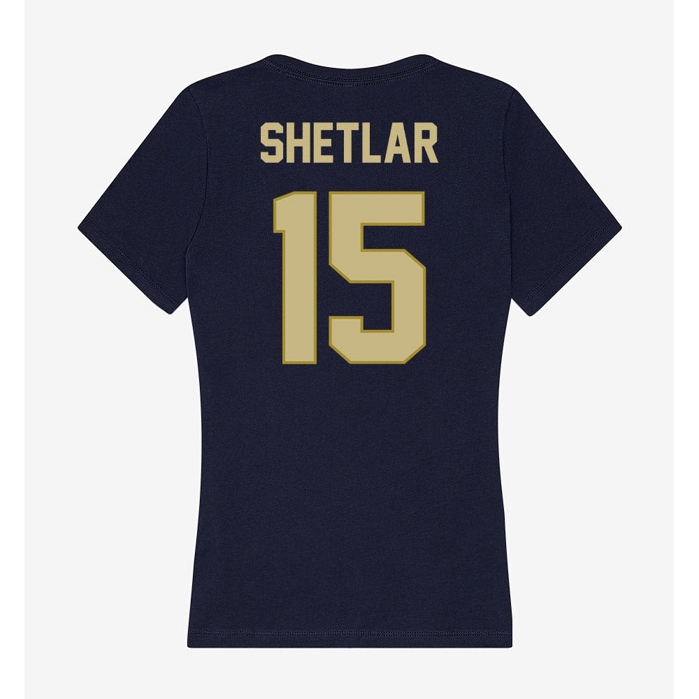 Oral Roberts - NCAA Women's Basketball : Alana Shetlar - Women's V-Neck T-Shirt-1