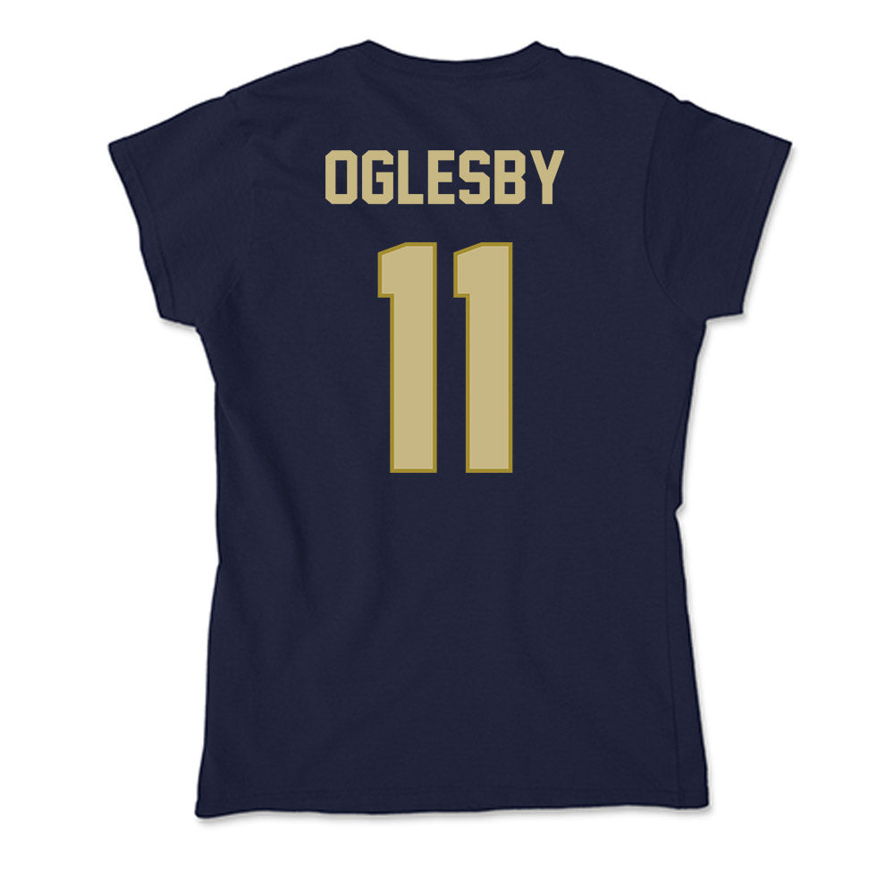 Oral Roberts - NCAA Women's Basketball : Jalei Oglesby - Soft Style Women’s T-Shirt-1