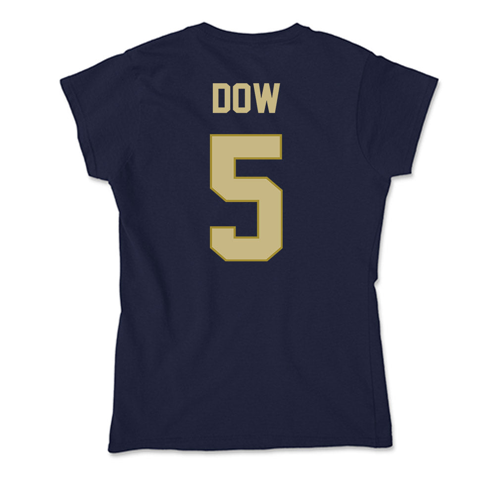 Oral Roberts - NCAA Men's Basketball : Connor Dow - Soft Style Women’s T-Shirt-1