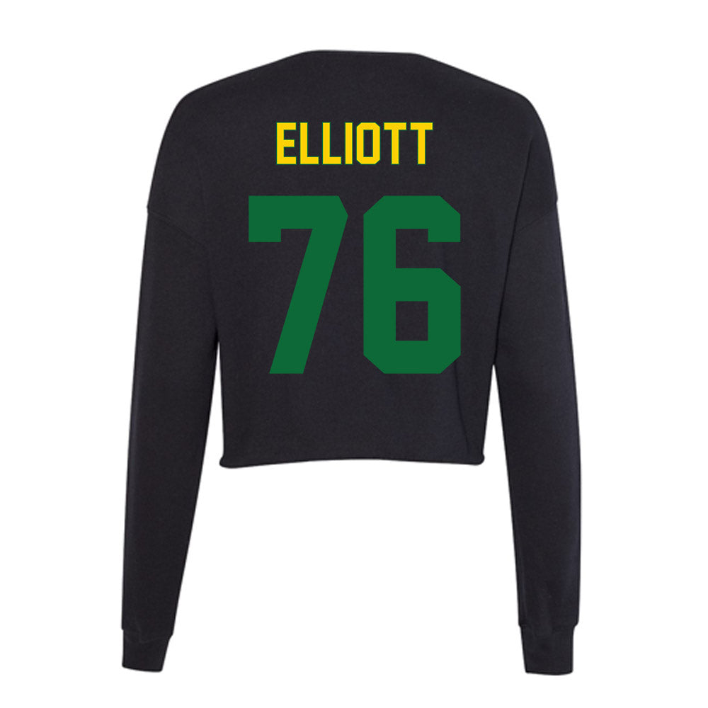 KYSU - NCAA Football : DeMarcus Elliott - Classic Shersey Women's Cropped Crew Fleece-1