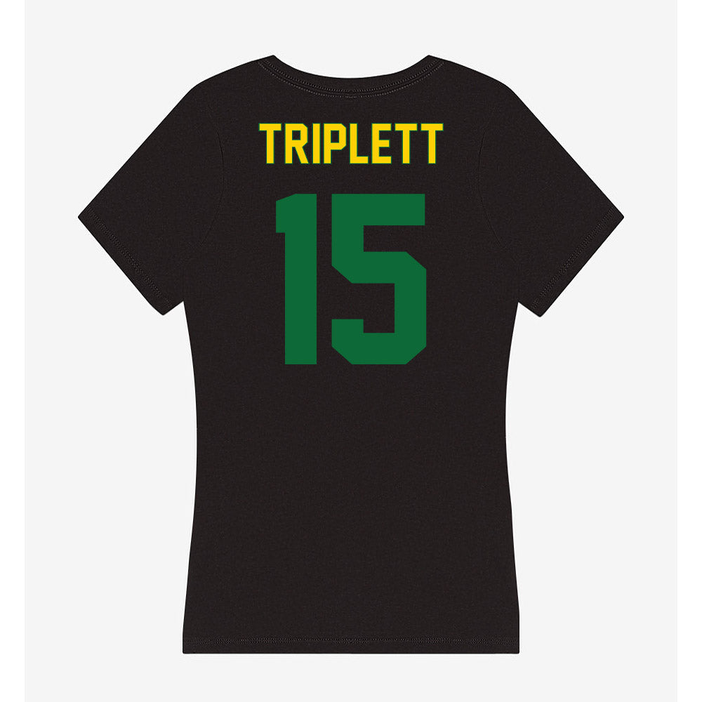KYSU - NCAA Women's Basketball : Alycia Triplett - Classic Shersey Women's V-Neck T-Shirt-1