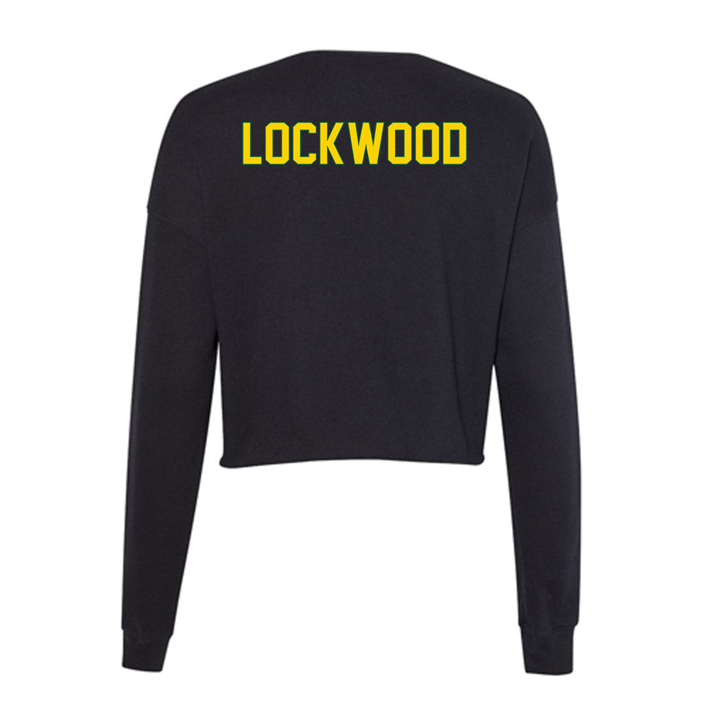 - NCAA Men's Track & Field : Montrai Lockwood - Classic Shersey Women's Cropped Crew Fleece-1