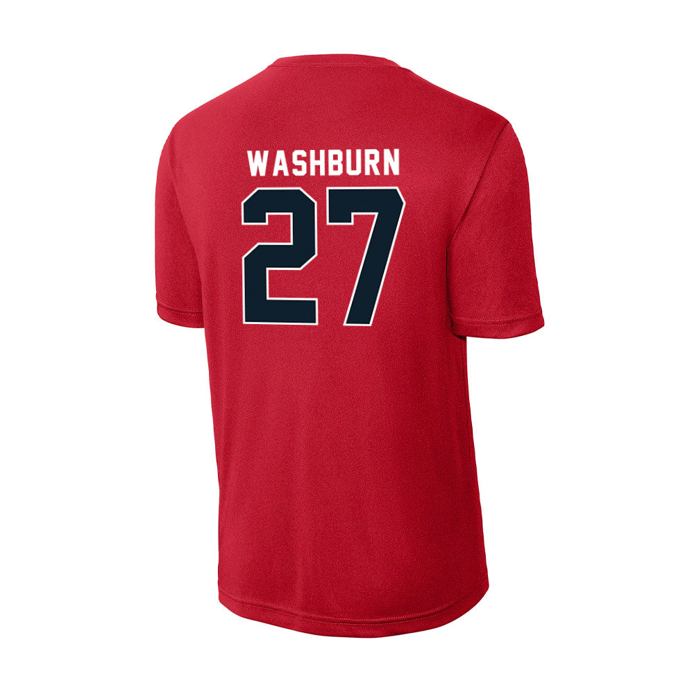 Dallas Baptist - NCAA Women's Soccer : Ashley Washburn - Activewear T-Shirt-1