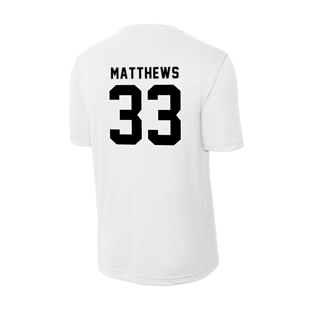 Providence - NCAA Men's Ice Hockey : Aaron Matthews - Activewear T-Shirt-1