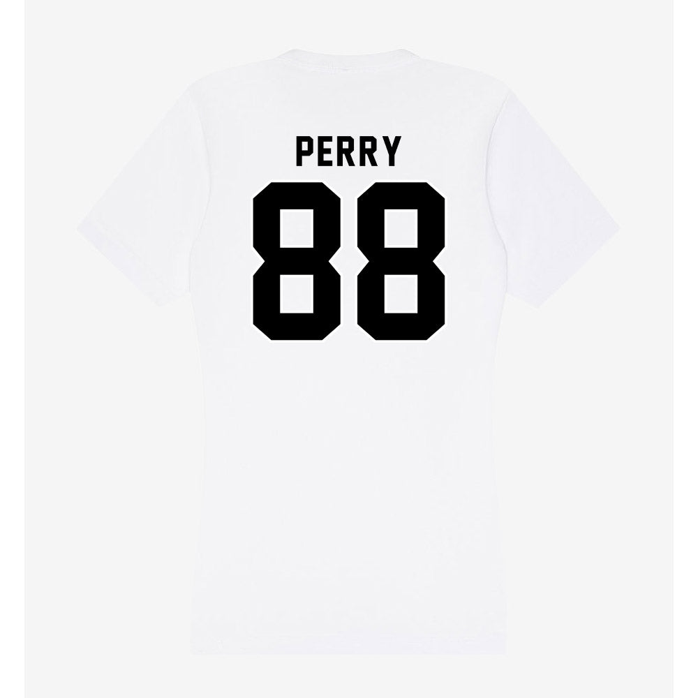 Providence - NCAA Men's Lacrosse : Eddie Perry - Women's V-Neck T-Shirt-1