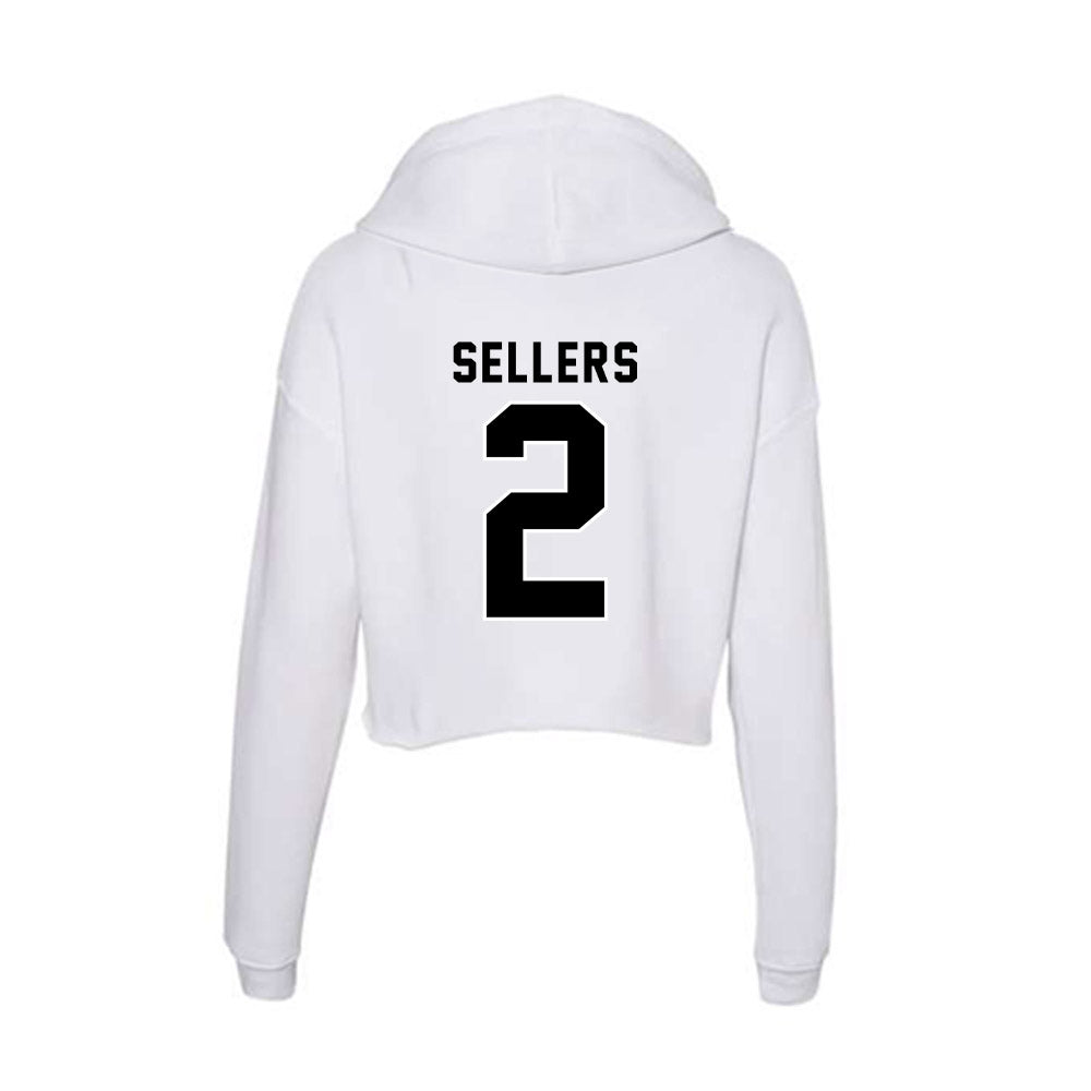 Providence - NCAA Men's Basketball : Jaylin Sellers - Women's Crop Fleece Hoodie-1