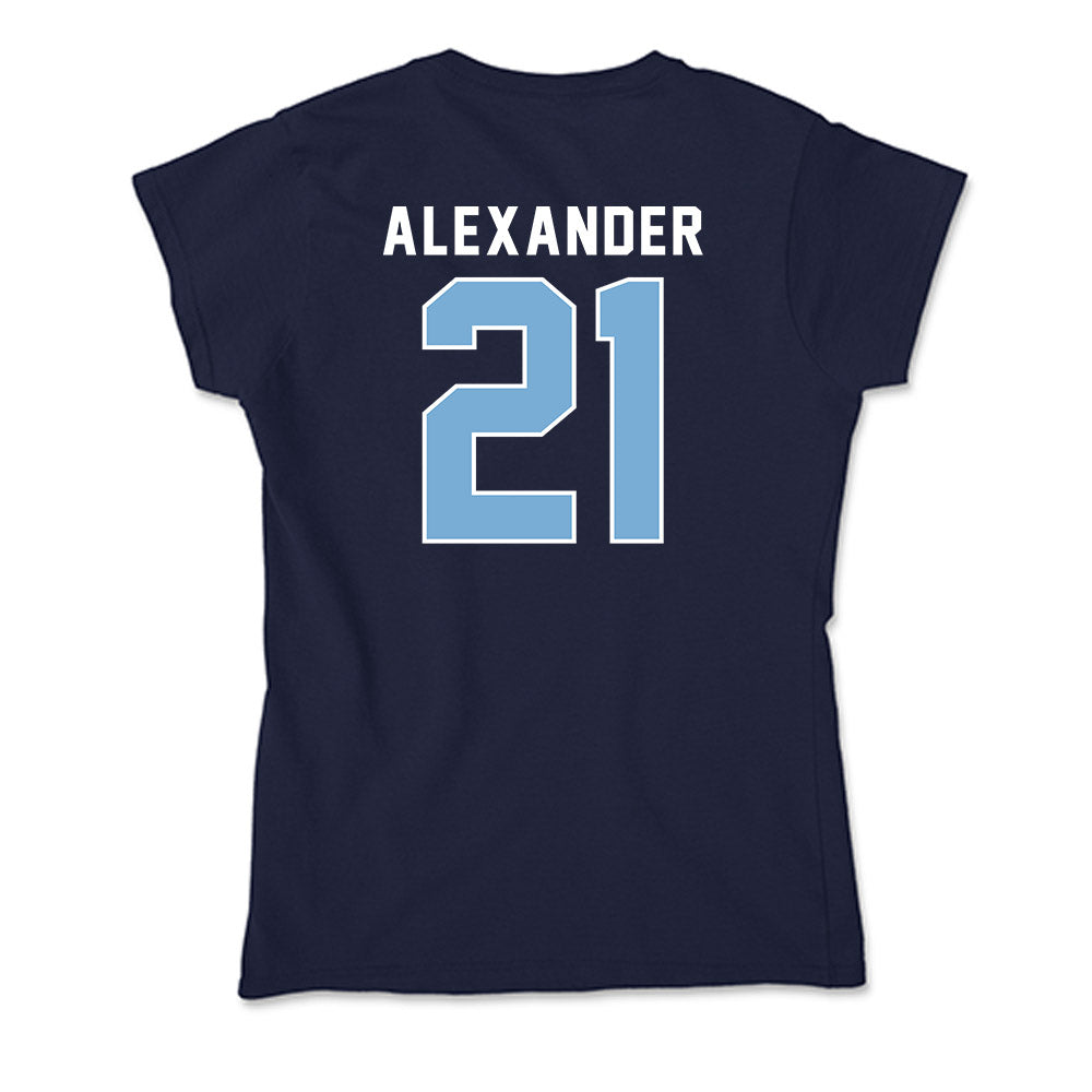 The Citadel - NCAA Men's Basketball : Cole Alexander - Soft Style Women’s T-Shirt-1