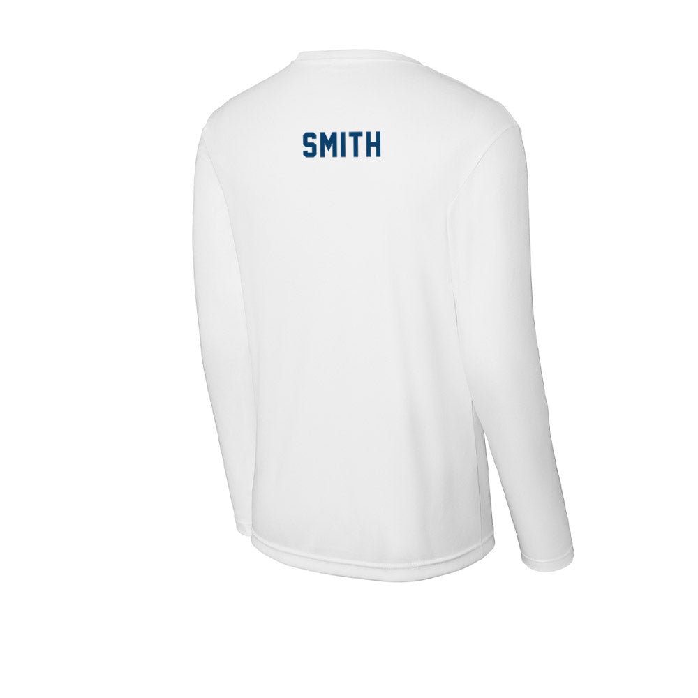 Saint Peter's - NCAA Men's Swimming & Diving : Ashton Smith - Activewear Long Sleeve T-Shirt-1