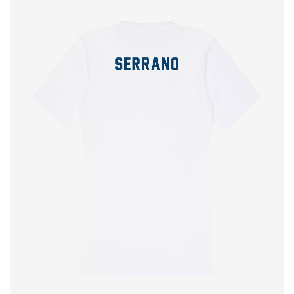 Saint Peter's - NCAA Women's Cross Country : Omaria Serrano - Women's V-Neck T-Shirt-1