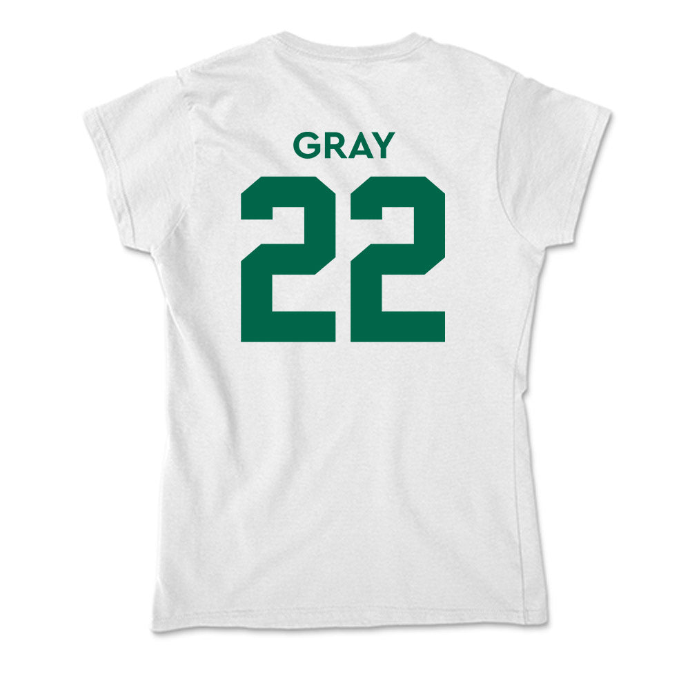 Illinois Wesleyan - NCAA Football : Malik Gray - Soft Style Women’s T-Shirt-1