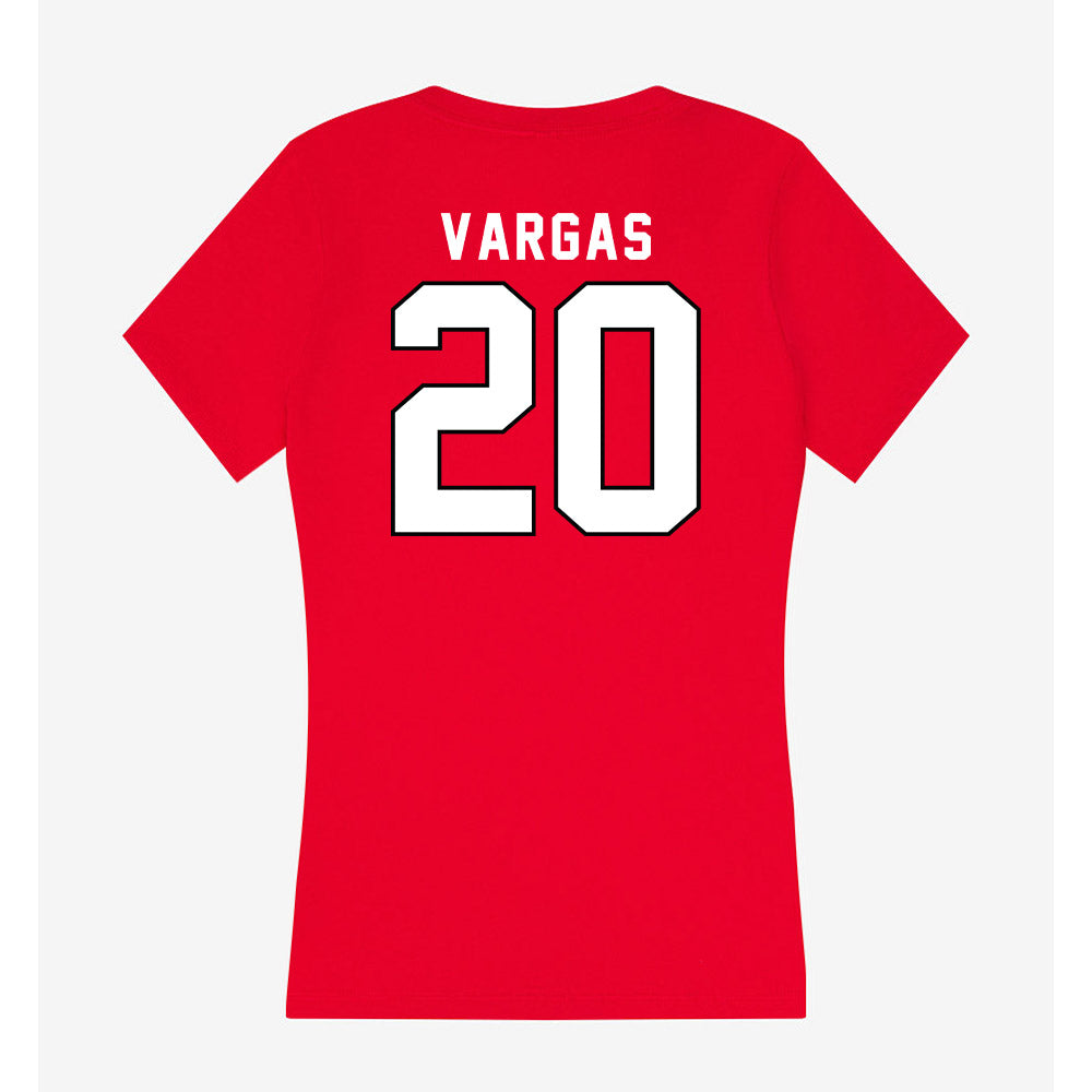 Tampa - NCAA Women's Soccer : Yazmeen Vargas - Women's V-Neck T-Shirt-1