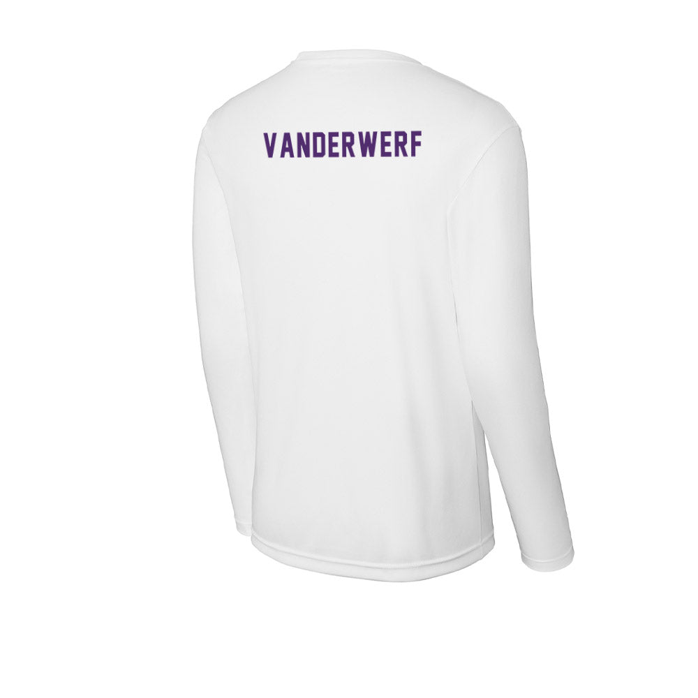 Albion - NCAA Men's Track & Field : Sam VanderWerf - Activewear Long Sleeve T-Shirt-1