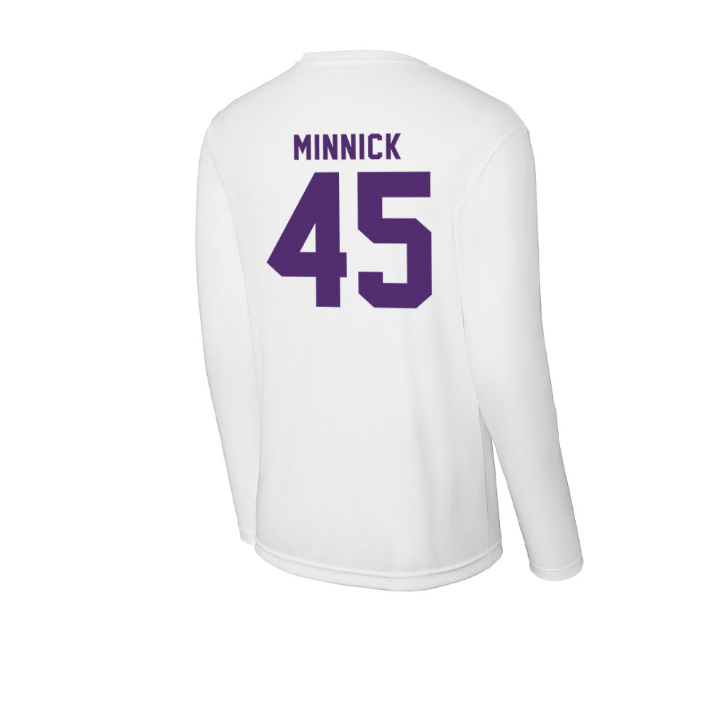 Albion - NCAA Football : Frank Minnick - Activewear Long Sleeve T-Shirt-1