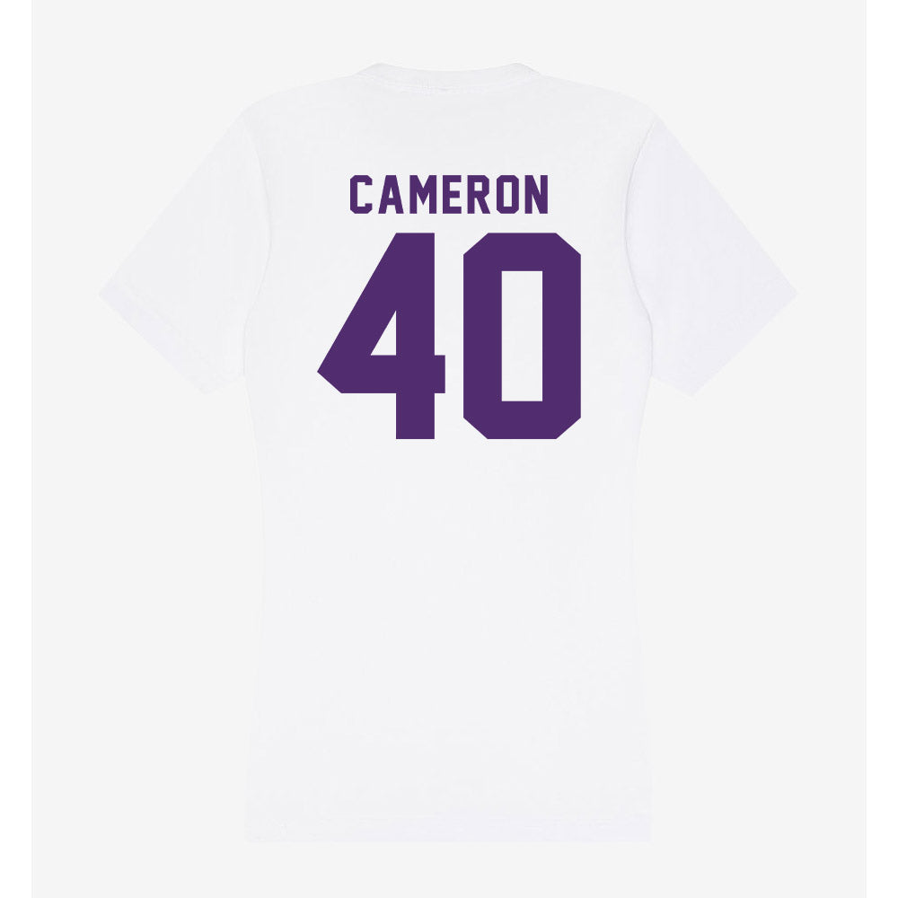 Albion - NCAA Football : Gage Cameron - Women's V-Neck T-Shirt-1