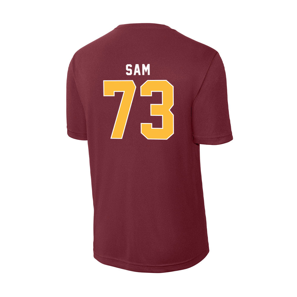 UMN Duluth - NCAA Football : Ethan Sam - Activewear T-Shirt-1