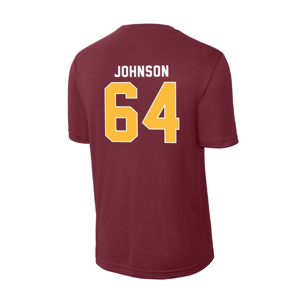 UMN Duluth - NCAA Football : Zach Johnson - Activewear T-Shirt-1