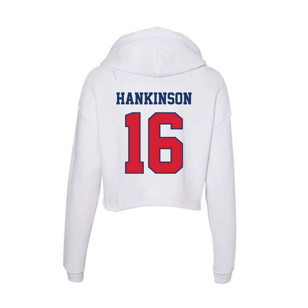 Francis Marion - NCAA Acrobatics & Tumbling : Madison Hankinson - Women's Crop Fleece Hoodie-1