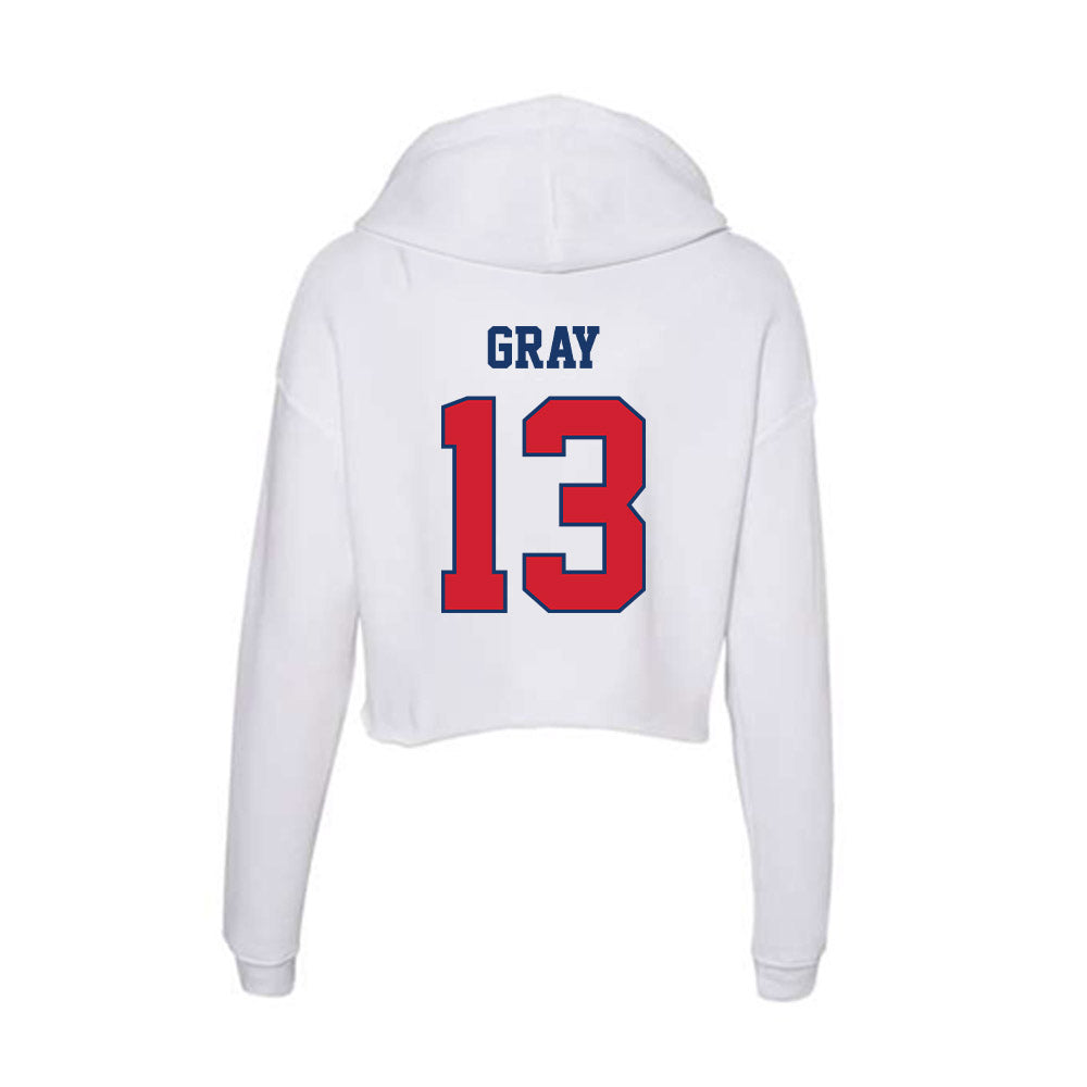 Francis Marion - NCAA Softball : Rylee Gray - Women's Crop Fleece Hoodie-1