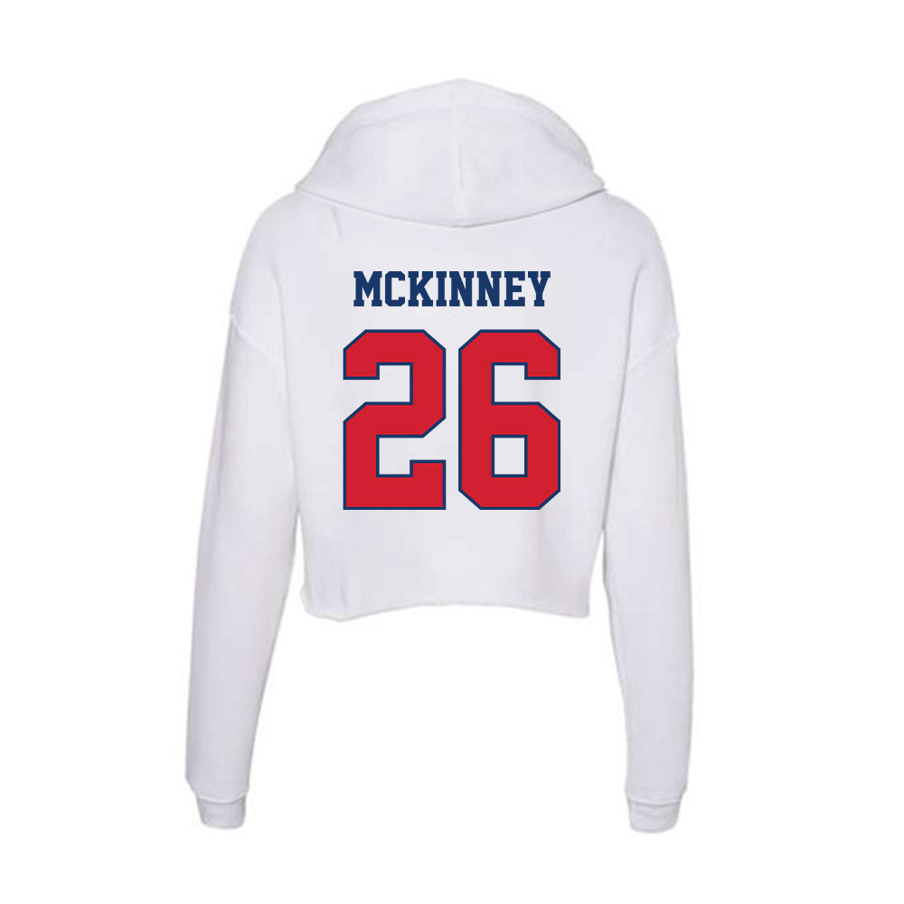 Francis Marion - NCAA Baseball : Joe McKinney - Women's Crop Fleece Hoodie-1