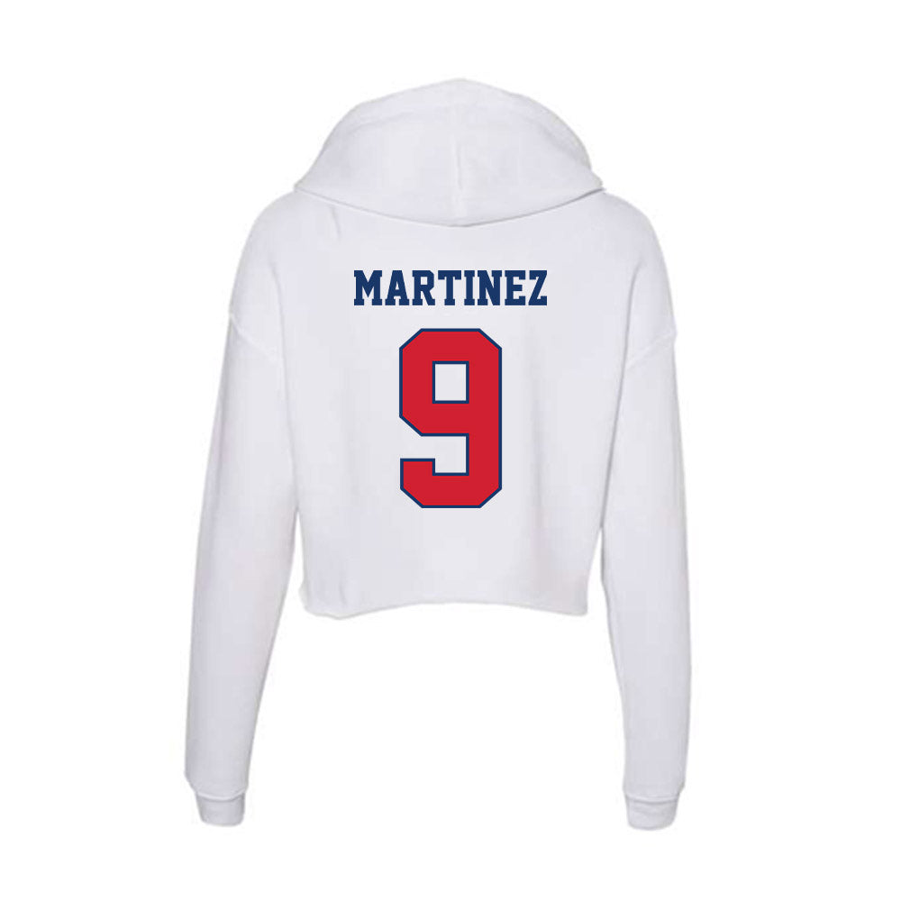 Francis Marion - NCAA Women's Volleyball : Ella Martinez - Women's Crop Fleece Hoodie-1