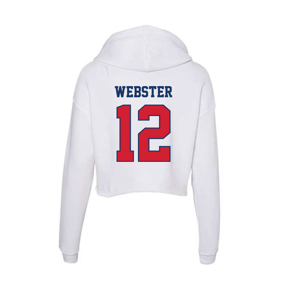 Francis Marion - NCAA Softball : Rylie Webster - Women's Crop Fleece Hoodie-1