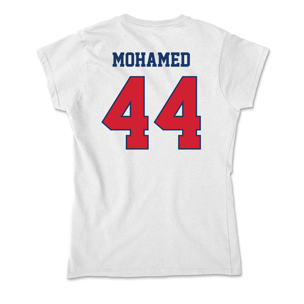 Francis Marion - NCAA Men's Soccer : Zaid Mohamed - Soft Style Women’s T-Shirt-1