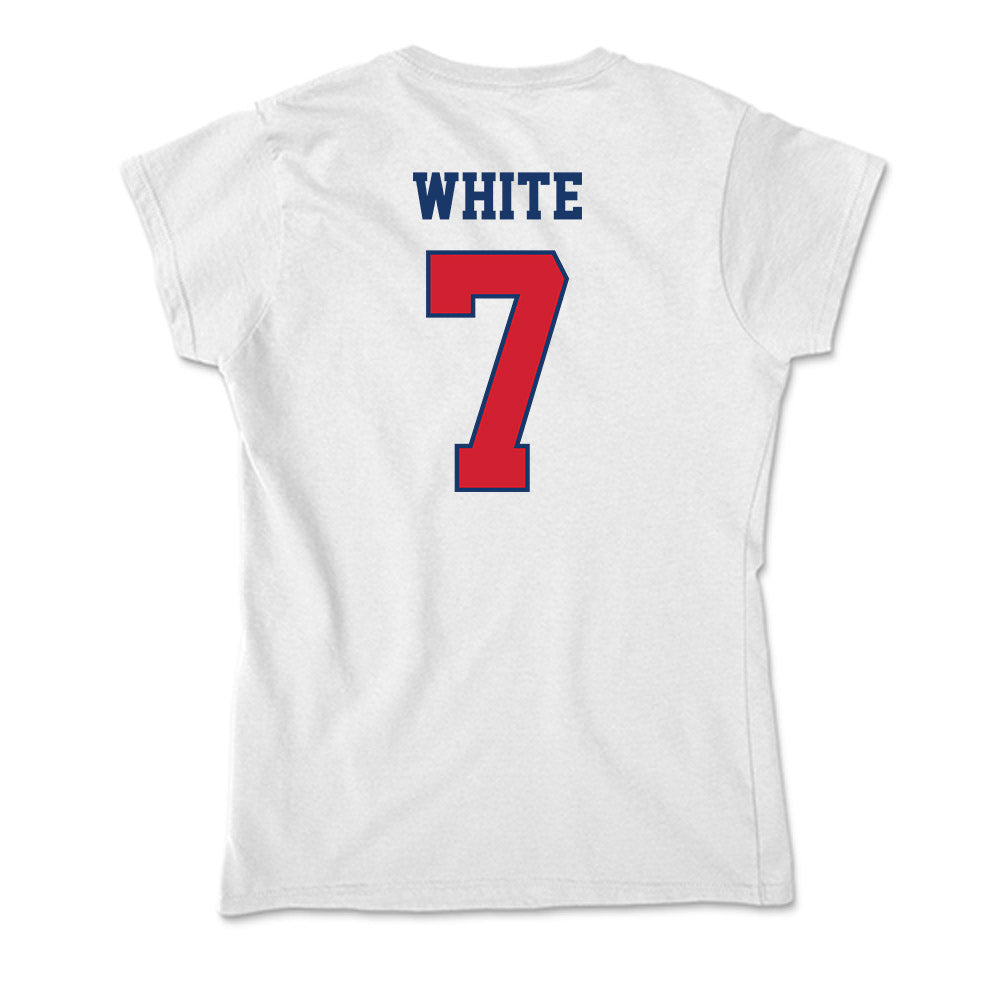 Francis Marion - NCAA Softball : Madalyn White - Soft Style Women’s T-Shirt-1