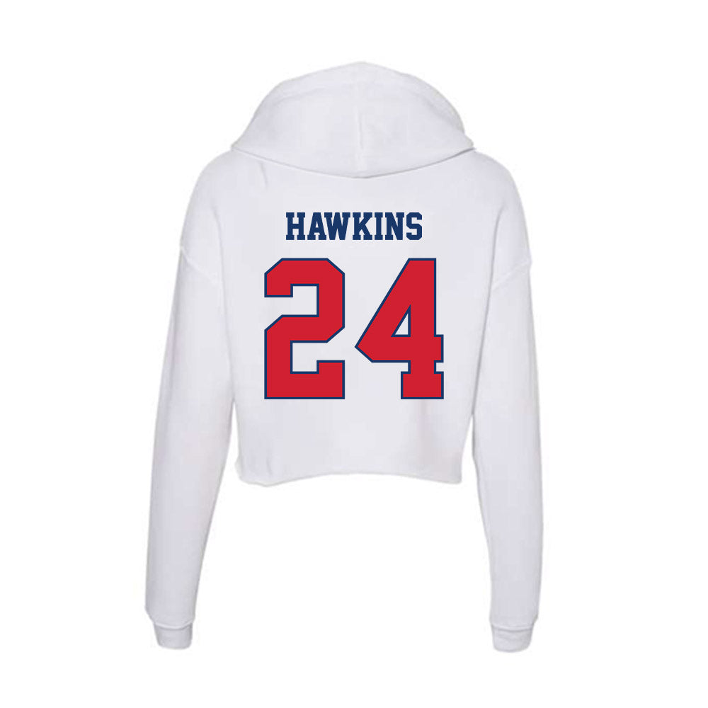 Francis Marion - NCAA Acrobatics & Tumbling : Melody Hawkins - Women's Crop Fleece Hoodie-1