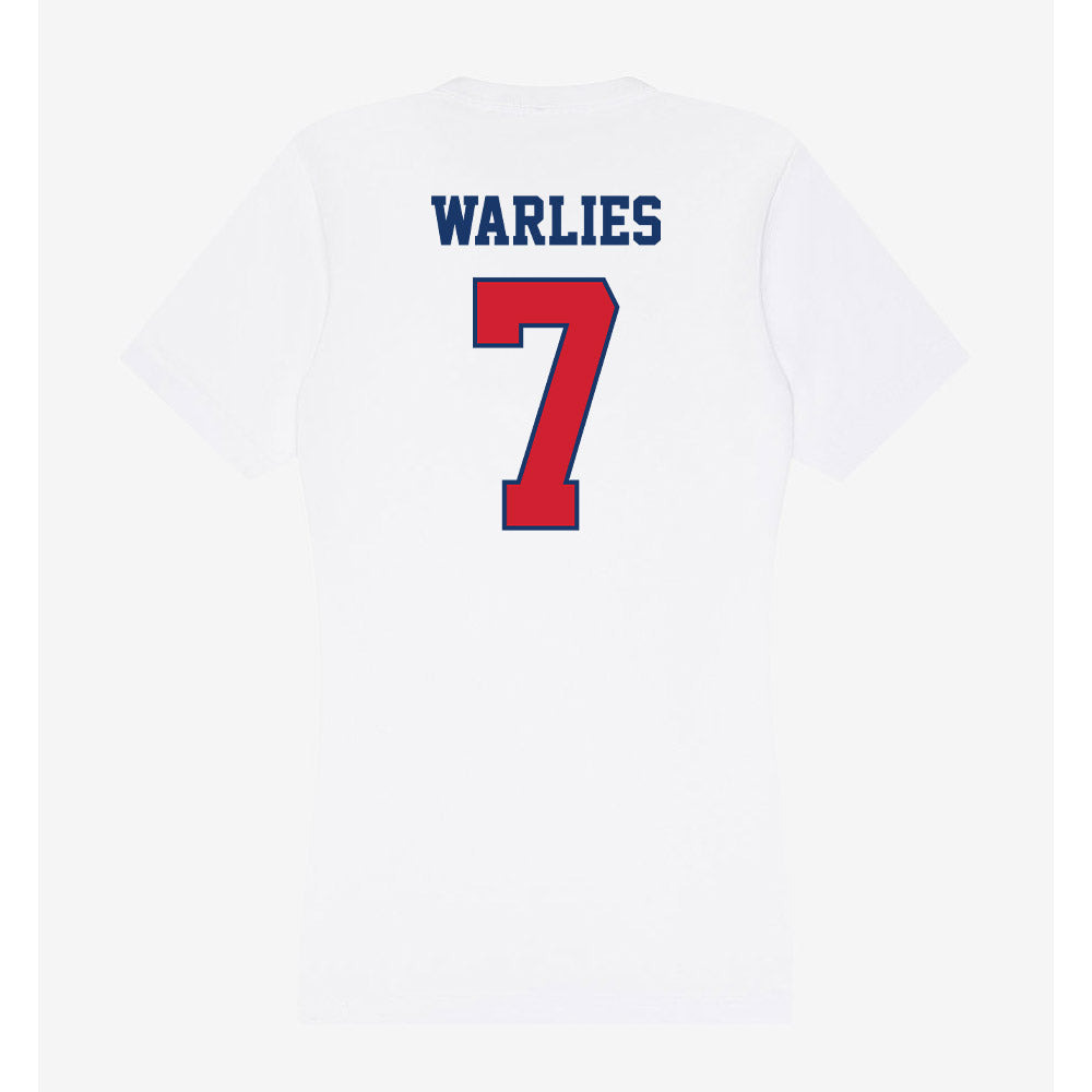 Francis Marion - NCAA Women's Tennis : Maia Warlies - Women's V-Neck T-Shirt-1