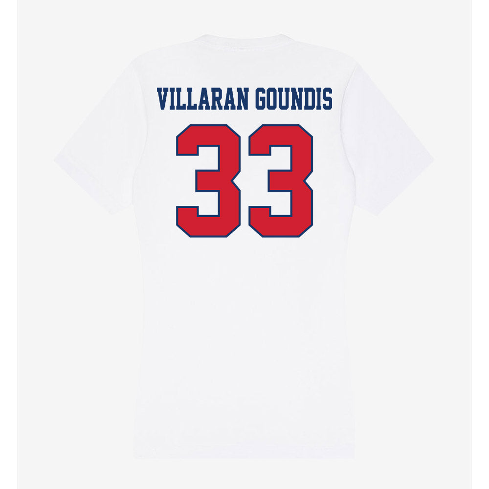 Francis Marion - NCAA Baseball : Dariel Villaran Goundis - Women's V-Neck T-Shirt-1