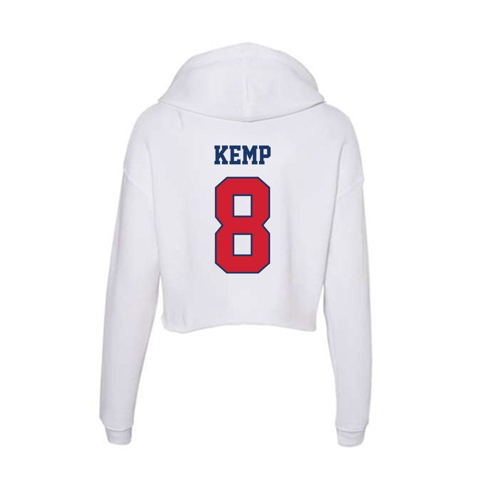 Francis Marion - NCAA Women's Volleyball : Katie Kemp - Women's Crop Fleece Hoodie-1