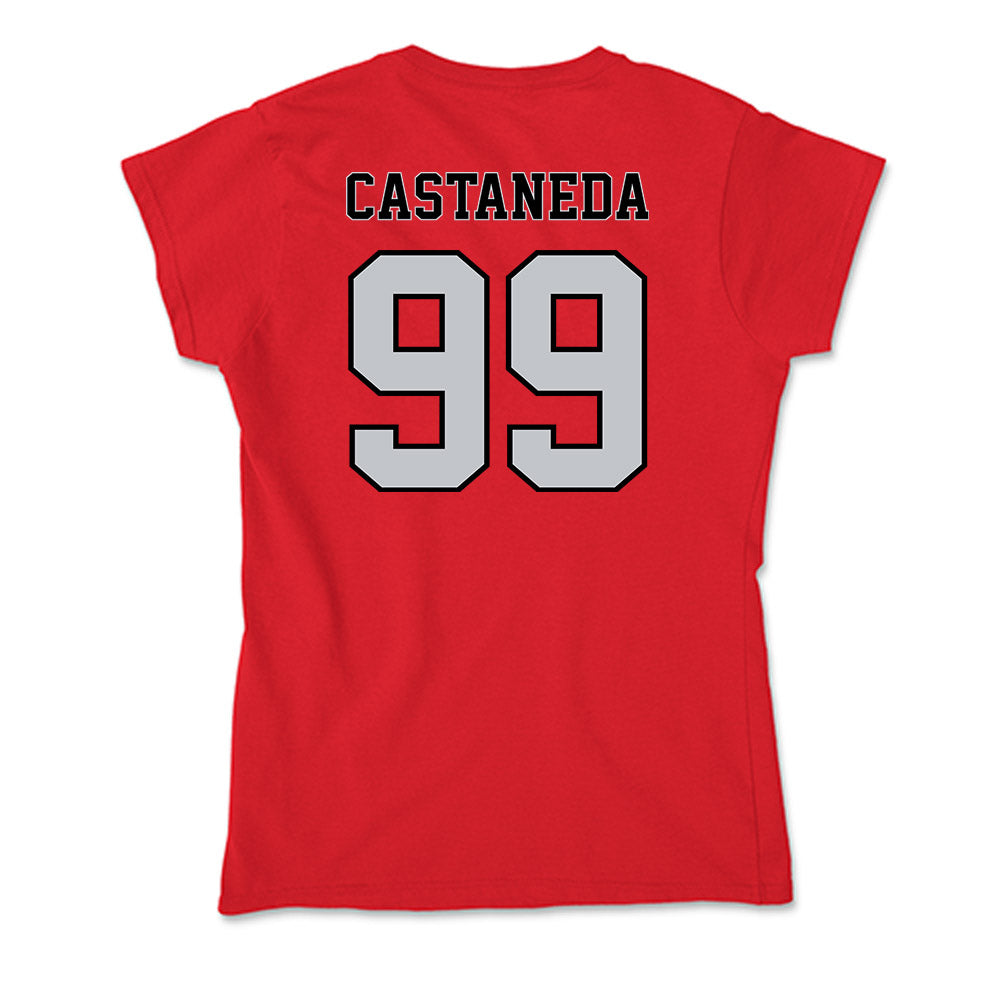 CSUN - NCAA Men's Soccer : Bryan Castaneda - Soft Style Women’s T-Shirt-1