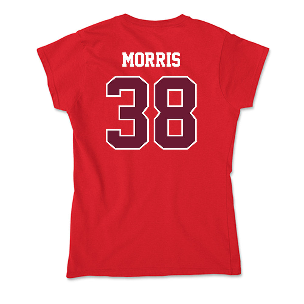 AAMU - NCAA Baseball : Charles Morris - Soft Style Women’s T-Shirt-1