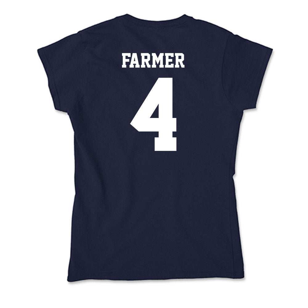 Jackson State - NCAA Women's Soccer : Kianah Farmer - Soft Style Women’s T-Shirt-1