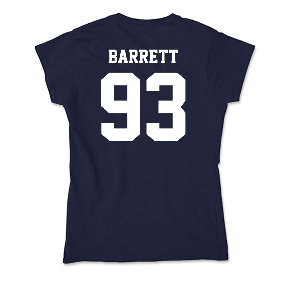 Jackson State - NCAA Football : Zalan Barrett - Soft Style Women’s T-Shirt-1