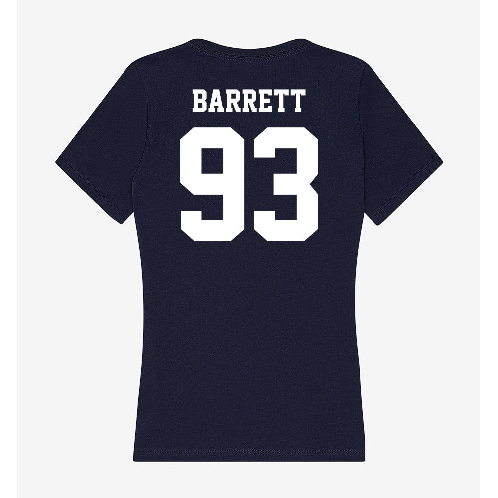 Jackson State - NCAA Football : Zalan Barrett - Women's V-Neck T-Shirt-1