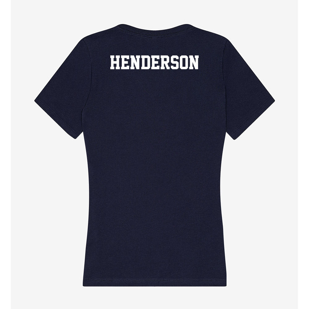 Jackson State - NCAA Women's Bowling : Tiara Henderson - Women's V-Neck T-Shirt-1