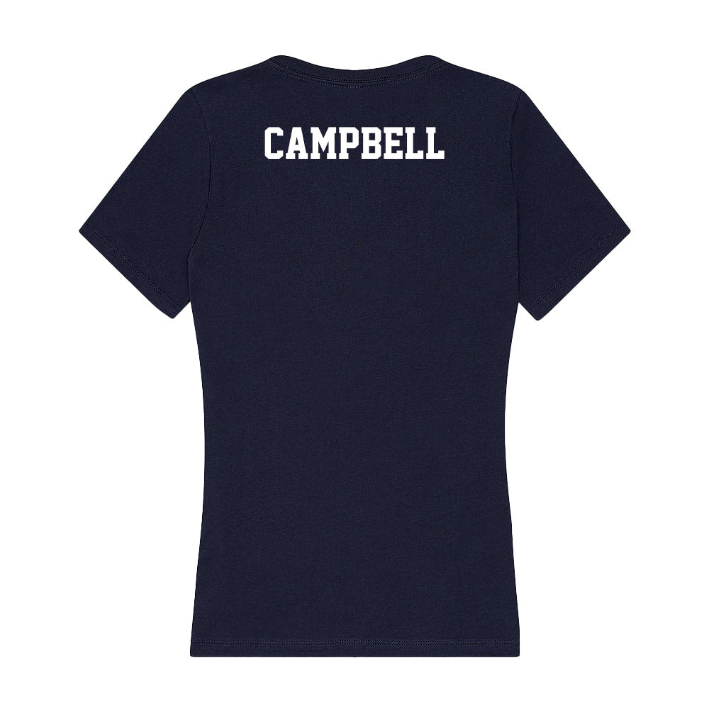 Jackson State - NCAA Men's Track & Field : Fabian Campbell - Women's V-Neck T-Shirt-1