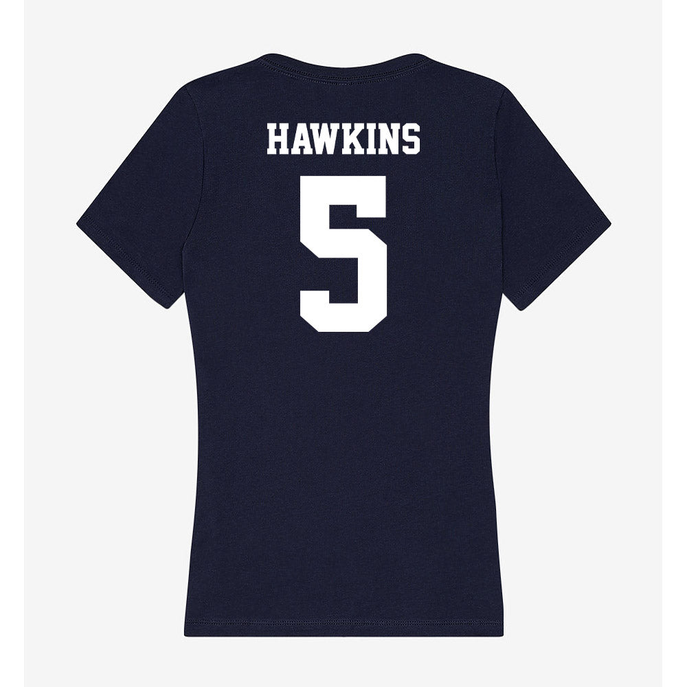 Jackson State - NCAA Football : Shamar Hawkins - Women's V-Neck T-Shirt-1