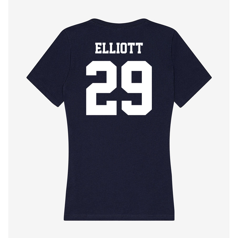 Jackson State - NCAA Baseball : Eric Elliott - Women's V-Neck T-Shirt-1