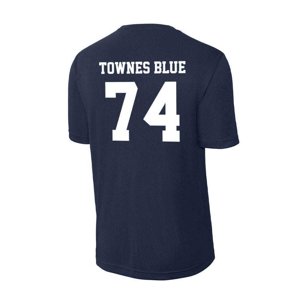 Jackson State - NCAA Football : DAndre Townes Blue - Activewear T-Shirt-1