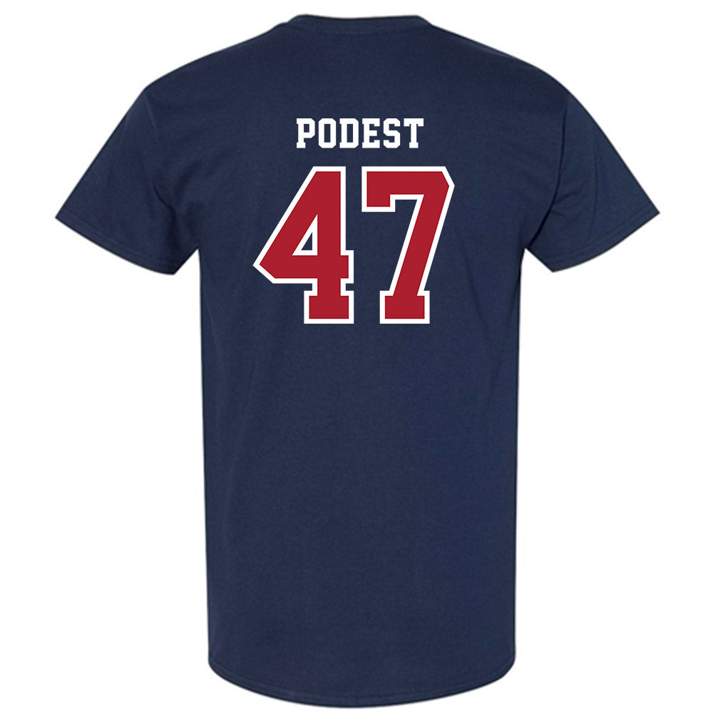 Stony Brook - NCAA Baseball : Jarek Podest - Classic Shersey T-Shirt-1