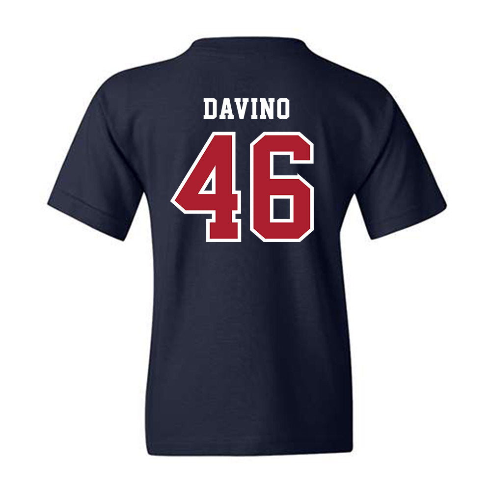 Stony Brook - NCAA Baseball : Brett davino - Classic Shersey Youth T-Shirt-1