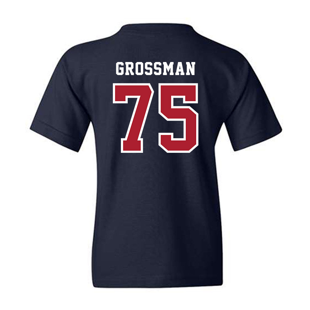 Stony Brook - NCAA Football : Matthew Grossman - Classic Shersey Youth T-Shirt-1
