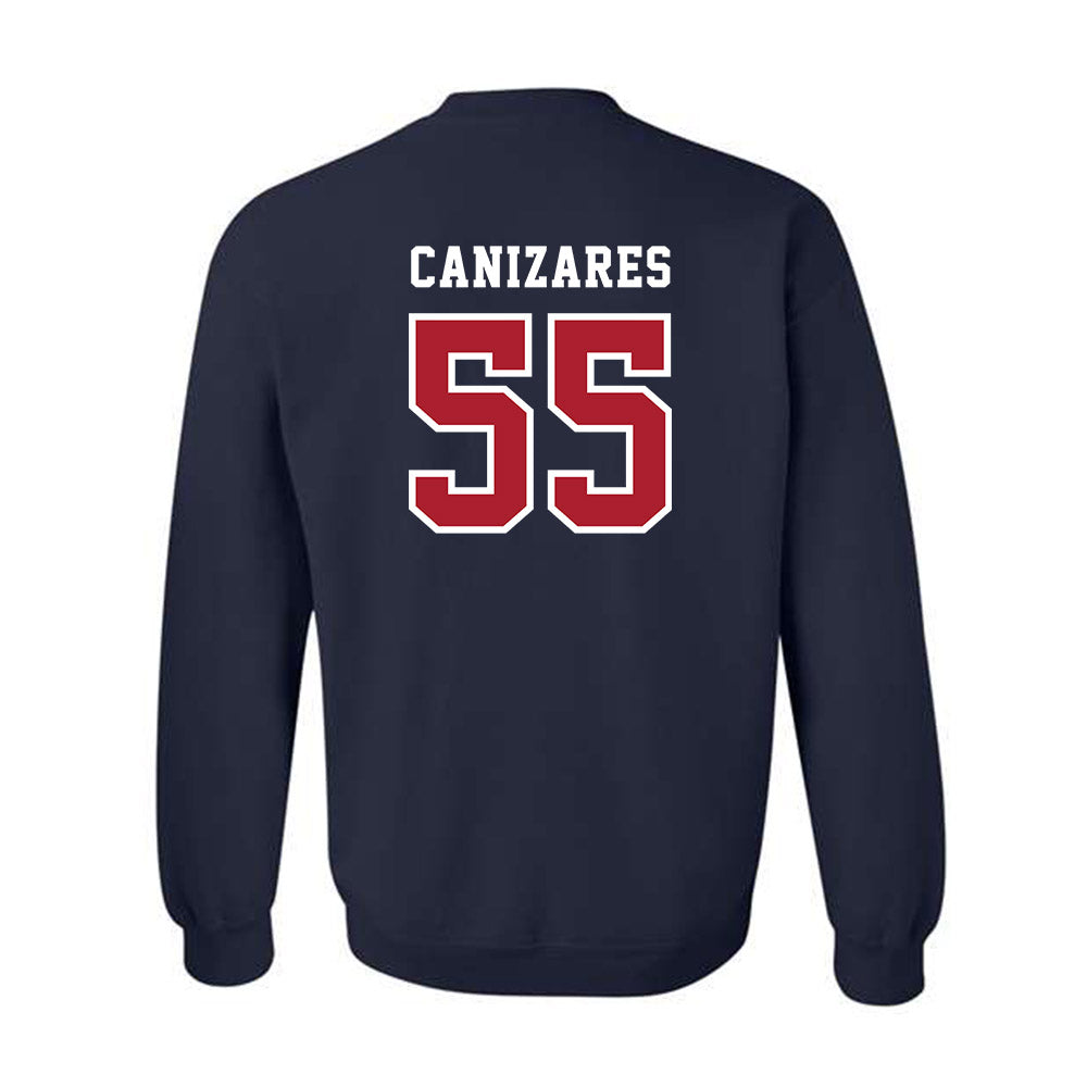 Stony Brook - NCAA Baseball : Matthew Canizares - Classic Shersey Crewneck Sweatshirt-1