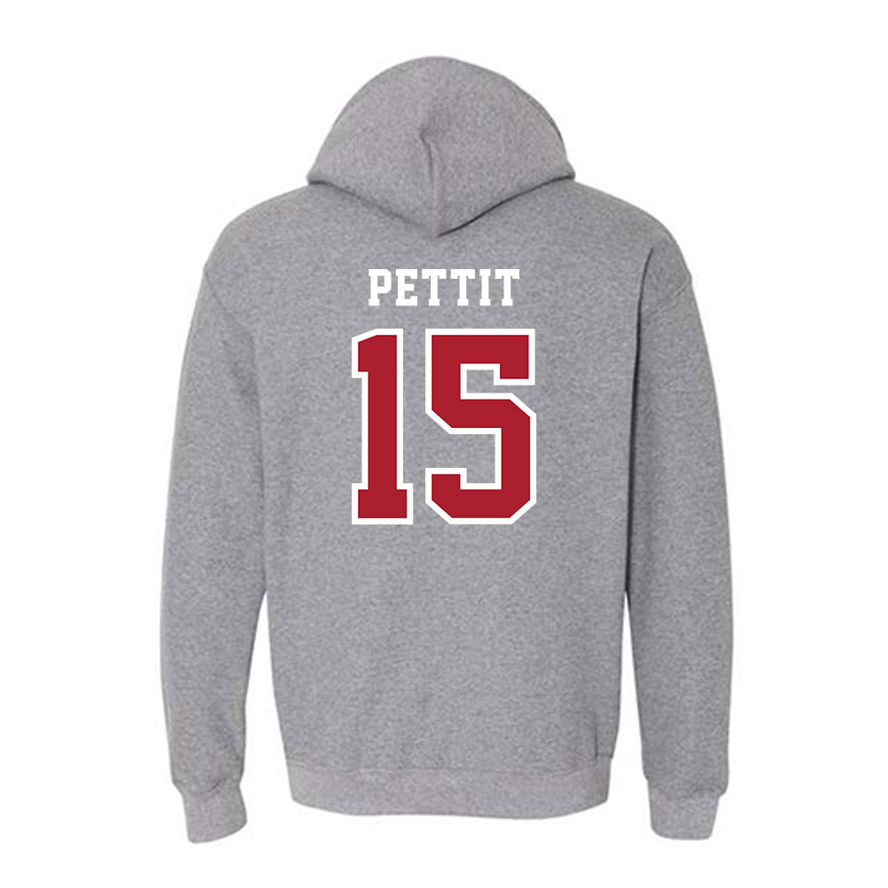 Stony Brook - NCAA Women's Lacrosse : Liliana Pettit - Classic Shersey Hooded Sweatshirt-1