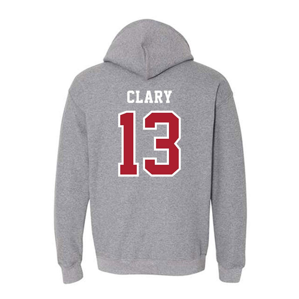 Stony Brook - NCAA Football : Dyshier Clary - Classic Shersey Hooded Sweatshirt-1