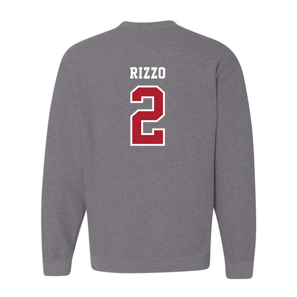 Stony Brook - NCAA Baseball : Nick Rizzo - Classic Shersey Crewneck Sweatshirt-1