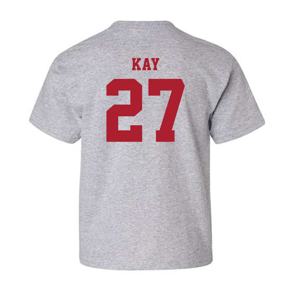 Stony Brook - NCAA Baseball : Evan Kay - Youth T-Shirt-1