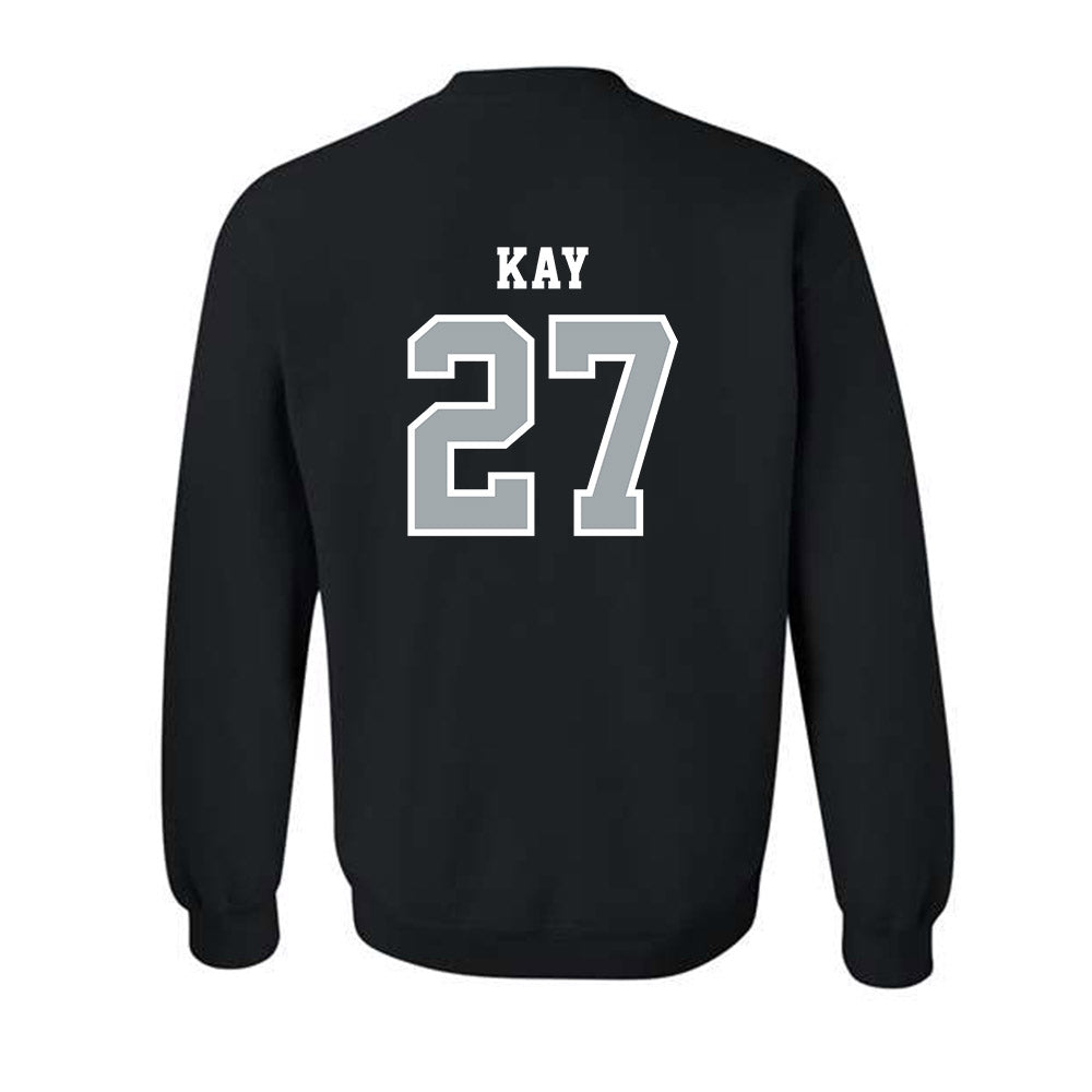 Stony Brook - NCAA Baseball : Evan Kay - Classic Shersey Crewneck Sweatshirt-1